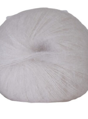 Hjertegarn Silk Kid Mohair Garn 1001 Hvid