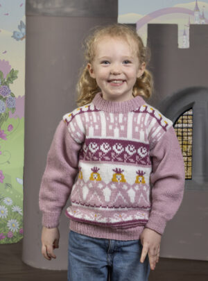 Ingfrid genser - Viking Design 2505-3 Kit - 1-12 År - Viking Alpaca Storm, fra Viking