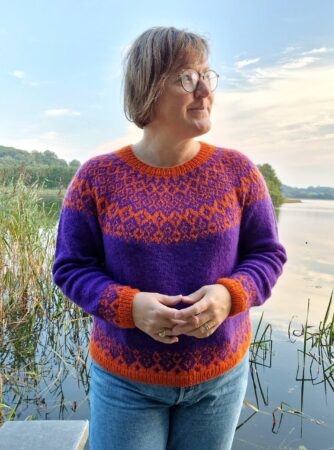 Krokus sweater - Strikkeopskrifter - Nordisk Garn