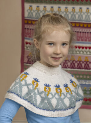 Marielle Hals - Viking Design 2505-4A Kit - 2-12 År - Viking Alpaca Storm, fra Viking