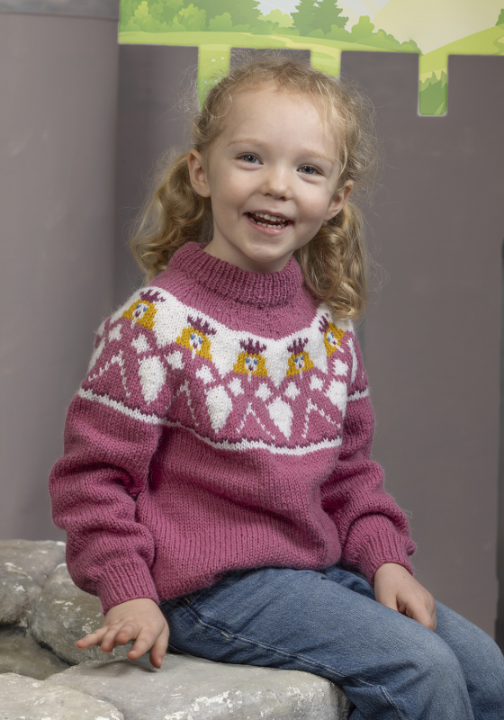 Vanessa genser - Viking Design 2505-1B Kit - 2-12 År - Viking Alpaca Storm, fra Viking Vanessa genser - Viking Design 2505-1B Kit - 2-12 År - Viking Alpaca Storm, fra Viking