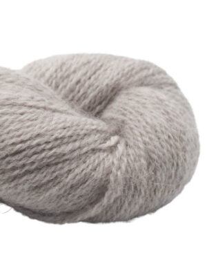 BC Garn Babyalpaca 10/2 101 Sølv Ufarvet