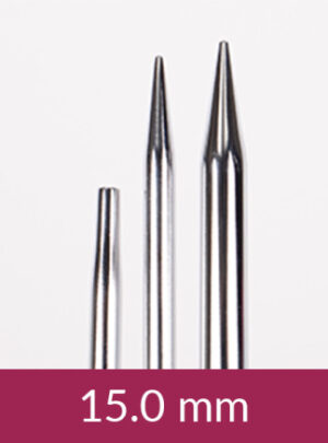 Drops Pro Classic Udskiftelige Rundpinde Messing 12cm 15,00mm / 4.5in