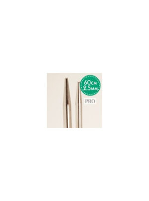 Drops Pro Rundpinde Messing 60cm 2.50mm / 23.6in US1½