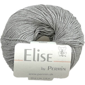 Permin Elise - Bomuld/cashmere - Fv 881131 Tågedis