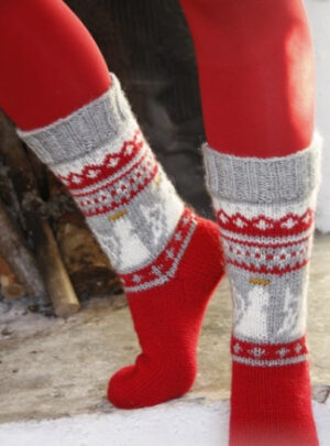 Angel Feet by DROPS Design - Sokker Strikkeopskrift str. 32/34 - 41/43