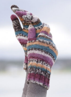 Autumn Stripes by DROPS Design - Vanter Strikkeopskrift str. S/M - L/XL