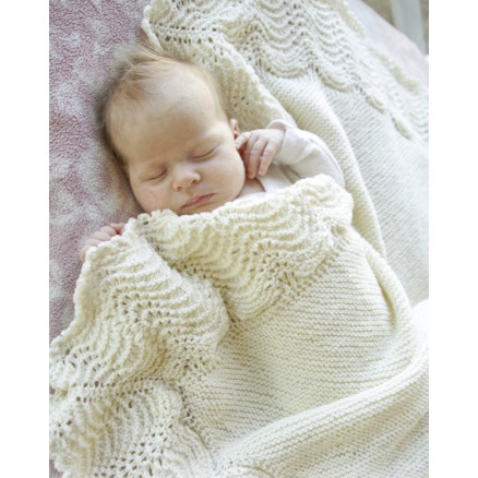 Baby Bliss by DROPS Design - Baby Tæppe Strikkeopskrift 80x80 cm Baby Bliss by DROPS Design - Baby Tæppe Strikkeopskrift 80x80 cm