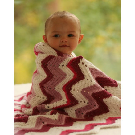Baby Snug by DROPS Design - Tæppe Hækleopskrift 65/75 x 83 cm Baby Snug by DROPS Design - Tæppe Hækleopskrift 65/75 x 83 cm