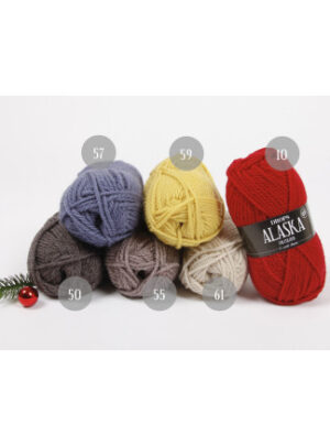 Børne Julebluse KAL 2018 by DROPS Design Alaska str. 2 - 11/12 år