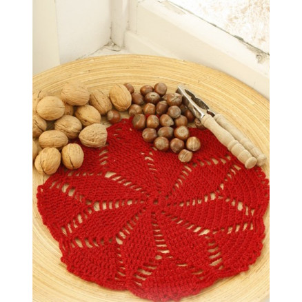 Charlotte's Star by DROPS Design - Mellemlægsserviet Hækleopskrift 30 cm Charlotte's Star by DROPS Design - Mellemlægsserviet Hækleopskrift 30 cm