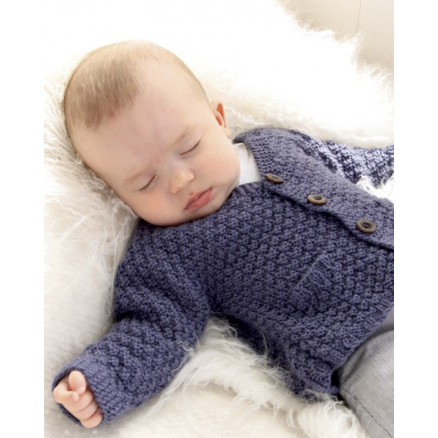 Checco's Dream by DROPS Design - Baby Jakke Strikkeopskrift str. 1/3 mdr - 3/4 år Checco's Dream by DROPS Design - Baby Jakke Strikkeopskrift str. 1/3 mdr - 3/4 år