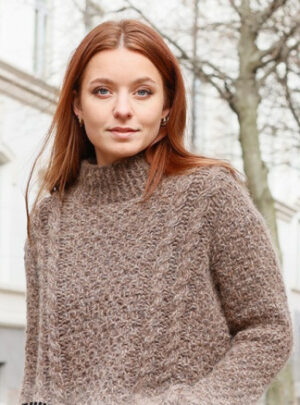 Chestnut Street by DROPS Design - Bluse Strikkeopskrift str. XS - XXL