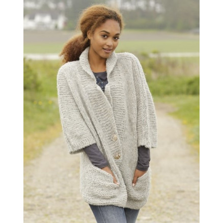 Clarice by DROPS Design - Jakke Strikkeopskrift str. S - XXXL Clarice by DROPS Design - Jakke Strikkeopskrift str. S - XXXL