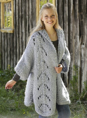 Comfort Zone by DROPS Design - Jakke Strikkeopskrift str. S - XXXL