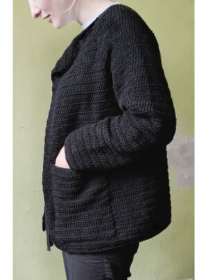 Den med lommer Cardigan af HoldMasken.dk - Garnpakke til Den med lommer str. S - XL