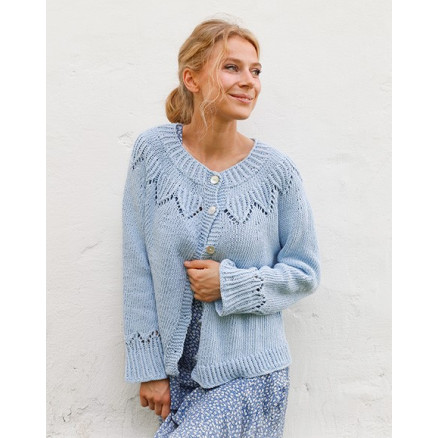 Echo Mountain Cardigan by DROPS Design - Cardigan Strikkeopskrift str. S - XXXL Echo Mountain Cardigan by DROPS Design - Cardigan Strikkeopskrift str. S - XXXL