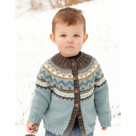 Edge of the Woods Jacket by DROPS Design - Cardigan Strikkeopskrift str. 2-12 år Edge of the Woods Jacket by DROPS Design - Cardigan Strikkeopskrift str. 2-12 år