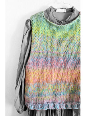 Gratis strikkeopskrift på Uendelige Anemoner vest af HoldMasken.dk - Garnpakke str. S-XXXL