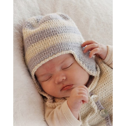 Heartthrob Hat by DROPS Design - Baby Hue Hækleopskrift str. 1/3 mdr - 3/4 år Heartthrob Hat by DROPS Design - Baby Hue Hækleopskrift str. 1/3 mdr - 3/4 år