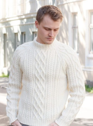 Ice Island by DROPS Design - Bluse Strikkeopskrift str. S-XXXL