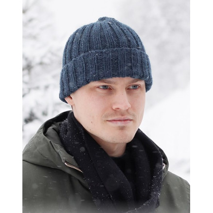 Icebound Hat by DROPS Design - Hue Strikkeopskrift str. S/M - L/XL Icebound Hat by DROPS Design - Hue Strikkeopskrift str. S/M - L/XL