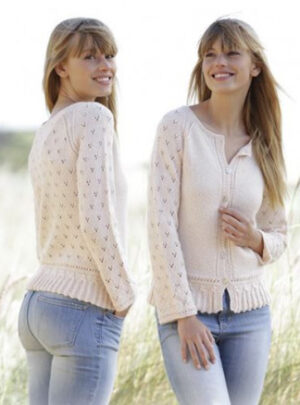 Jolly May by DROPS Design - Jakke Strikkeopskrift str. XS - XXXL