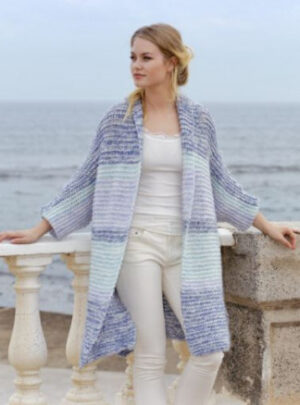 La Mare by DROPS Design - Jakke Strikkeopskrift str. S - XXXL