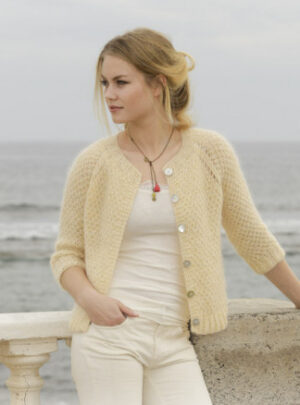 Le Conquet by DROPS Design - Jakke Strikkeopskrift str. XS - XXXL