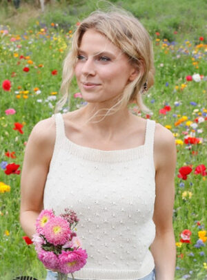Letters to Juliet by DROPS Design - Top Strikkeopskrift str. S - XXXL
