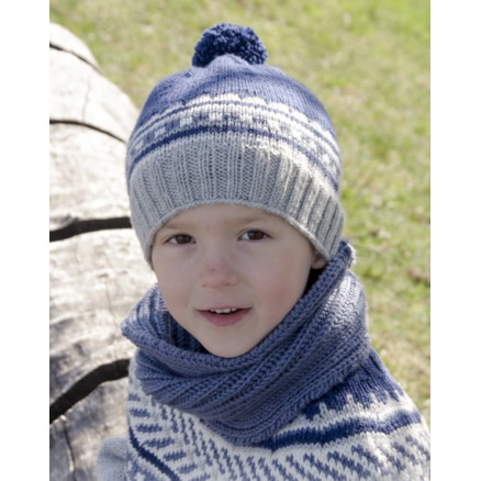Little Adventure Set by DROPS Design - Hue og hals Strikkeopskrift str. 3/5 - 10/12 år Little Adventure Set by DROPS Design - Hue og hals Strikkeopskrift str. 3/5 - 10/12 år
