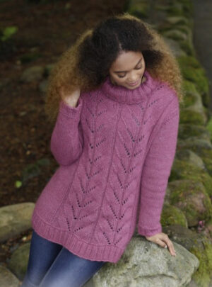 Lotus by DROPS Design - Bluse Strikkeopskrift str. S - XXXL