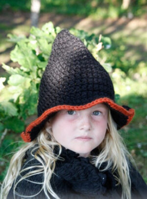 Merlina by DROPS Design - Hat Hækleopskrift str. 3/5 - 10/14 år