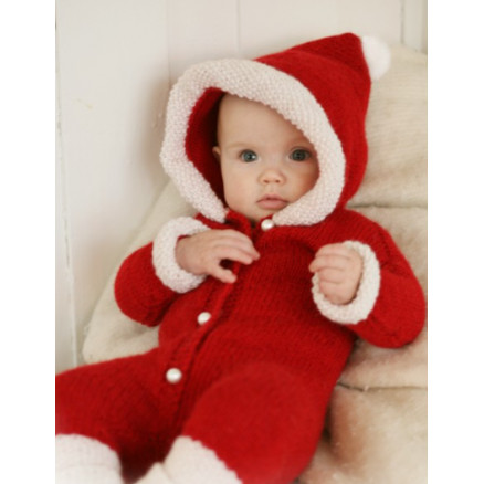 My First Christmas by DROPS Design - Baby Juledragt Strikkeopskrift str. 1/3 mdr - 3/4 år My First Christmas by DROPS Design - Baby Juledragt Strikkeopskrift str. 1/3 mdr - 3/4 år