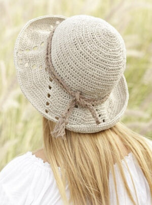 My Girl by DROPS Design - Hat Hækleopskrift 54/58 cm