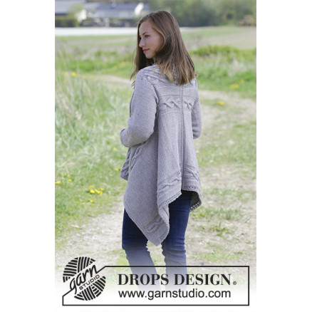Norfolk by DROPS Design - Jakke Strikkeopskrift str. S - XXXL Norfolk by DROPS Design - Jakke Strikkeopskrift str. S - XXXL