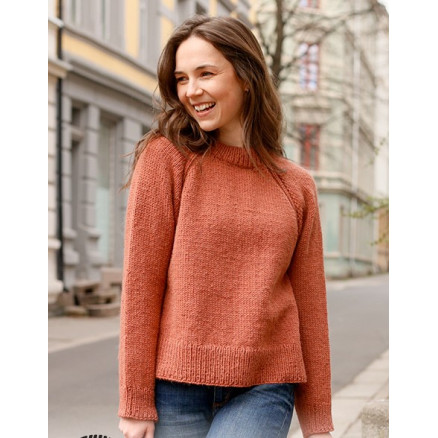 October Breeze by DROPS Design - Bluse Strikkeopskrift str. XS - XXL October Breeze by DROPS Design - Bluse Strikkeopskrift str. XS - XXL