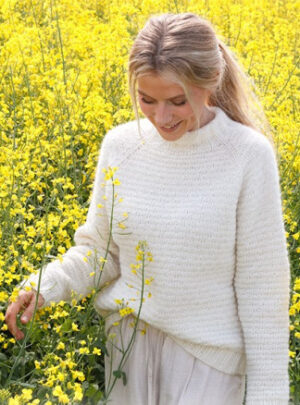 Provence Dream by DROPS Design - Bluse Strikkeopskrift str. S - XXXL