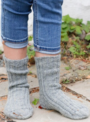 Puddle Jumpers by DROPS Design - Sokker Strikkeopskrift Str. 26-43