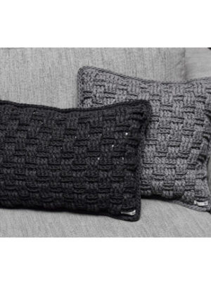 Puder i Kurvemønster af Rito Krea - Puder 30x50cm og 40x40cm - 2 stk