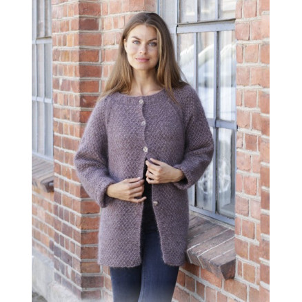 Simple Mind Jacket by DROPS Design - Jakke Strikkeopskift str. S - XXXL Simple Mind Jacket by DROPS Design - Jakke Strikkeopskift str. S - XXXL