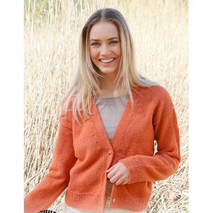 Simplicity Cardigan by DROPS Design - Cardigan Strikkeopskrift str. S - XXXL Simplicity Cardigan by DROPS Design - Cardigan Strikkeopskrift str. S - XXXL