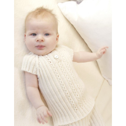 Simply Sweet Singlet by DROPS Design - Baby undertrøje Strikkeopskrift str. Præmatur - 3/4 år Simply Sweet Singlet by DROPS Design - Baby undertrøje Strikkeopskrift str. Præmatur - 3/4 år