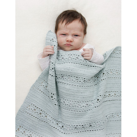 Sleepy Times by DROPS Design - Baby Tæppe Hækleopskrift 65x81 cm Sleepy Times by DROPS Design - Baby Tæppe Hækleopskrift 65x81 cm