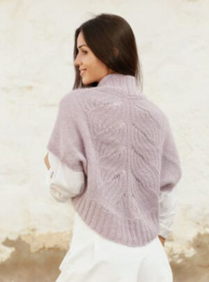 Sweet Angel by DROPS Design - Bolero Strikkeopskrift str. S - XXXL