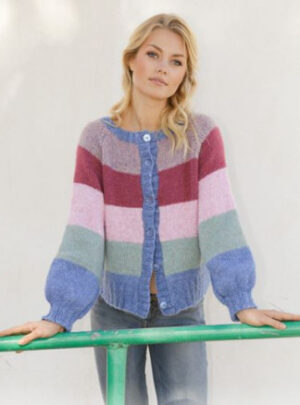Sweet Country Sunrise Jacket by DROPS Design - Jakke Strikkeopskrift str. S - XXXL
