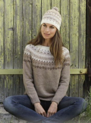 Talvik by DROPS Design - Bluse Strikkeopskrift str. S - XXXL