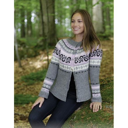 Telemark Jacket by DROPS Design - Jakke Strikkeopskrift str. S - XXXL Telemark Jacket by DROPS Design - Jakke Strikkeopskrift str. S - XXXL