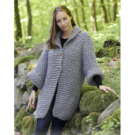 The Grove by DROPS Design - Jakke Strikkeopskrift str. S - XXXL The Grove by DROPS Design - Jakke Strikkeopskrift str. S - XXXL