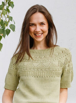 Treasure Hunt Top by DROPS Design - Top Strikkeopskrift str. S - XXXL